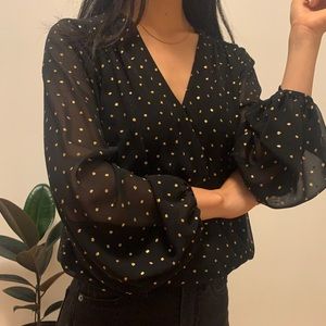 Gold Flecked Body Suit